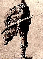 Das 'Ebenbild Gottes' mit Gasmaske