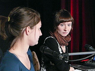 Juliane Kolata und Anna L�hmann